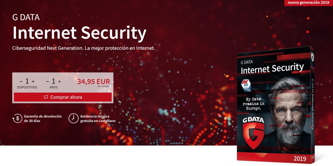 G DATA Internet Security 2019, lo hemos probado