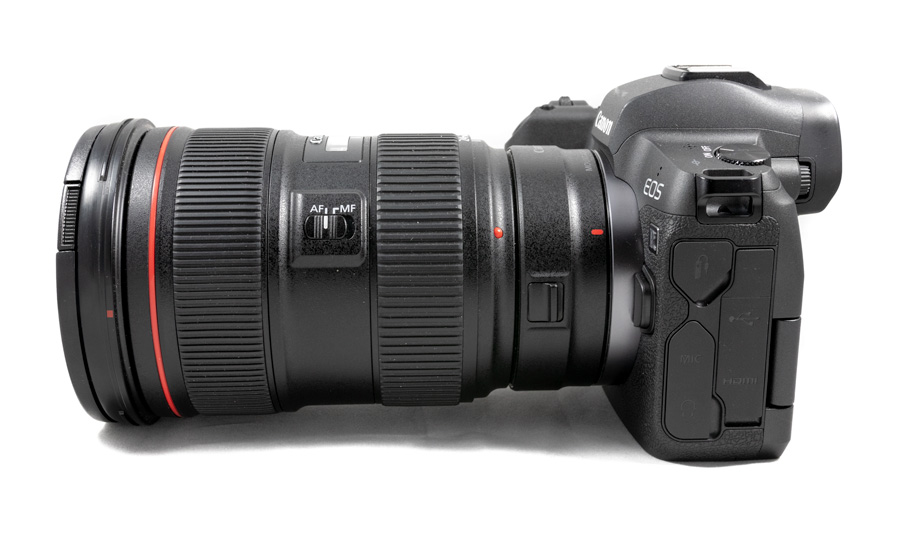 hemos probado Canon EOS R con adaptador de montura