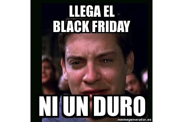 Los memes más divertidos para el Black Friday y el Cyber Monday