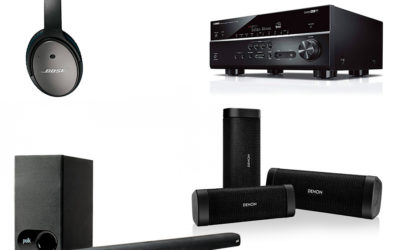 Ofertas de Black Friday en equipos Bose, Yamaha, Polk y Denon