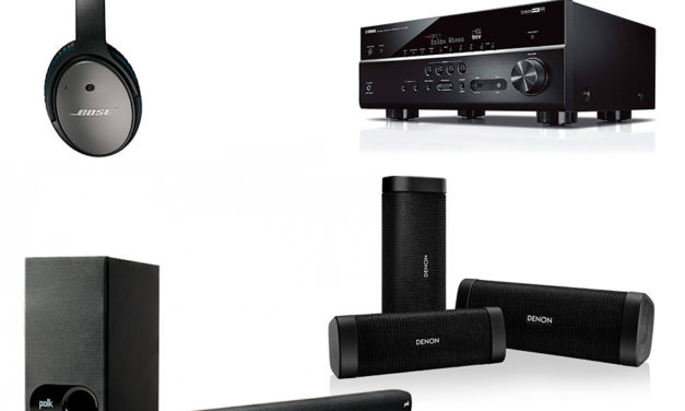 Ofertas de Black Friday en equipos Bose, Yamaha, Polk y Denon