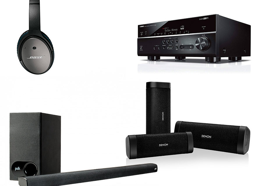 Ofertas de Black Friday en equipos Bose, Yamaha, Polk y Denon