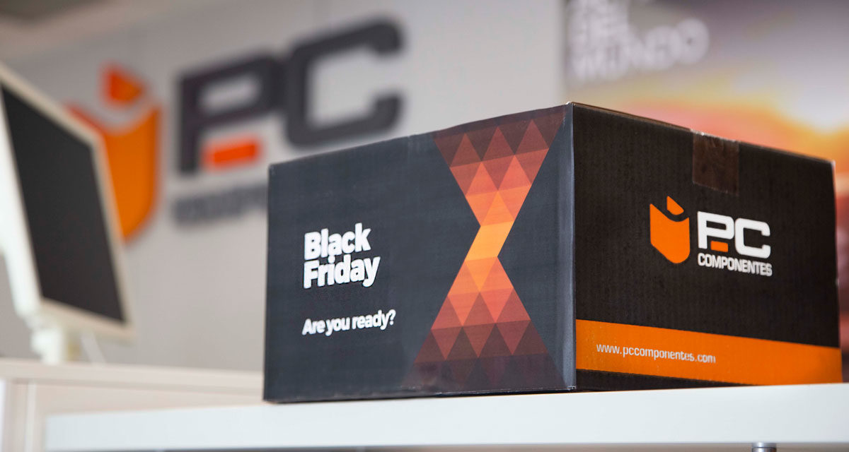 Así se prepara PcComponentes para el Black Friday, el día con más ventas del año