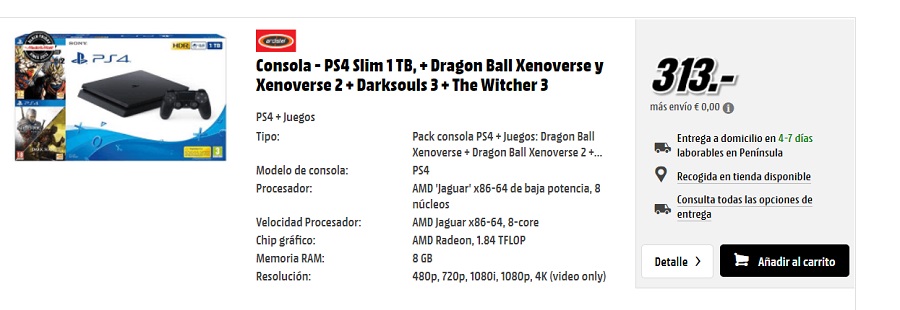 Dónde comprar la PS4 barata por el Black Friday 2 playstation 01