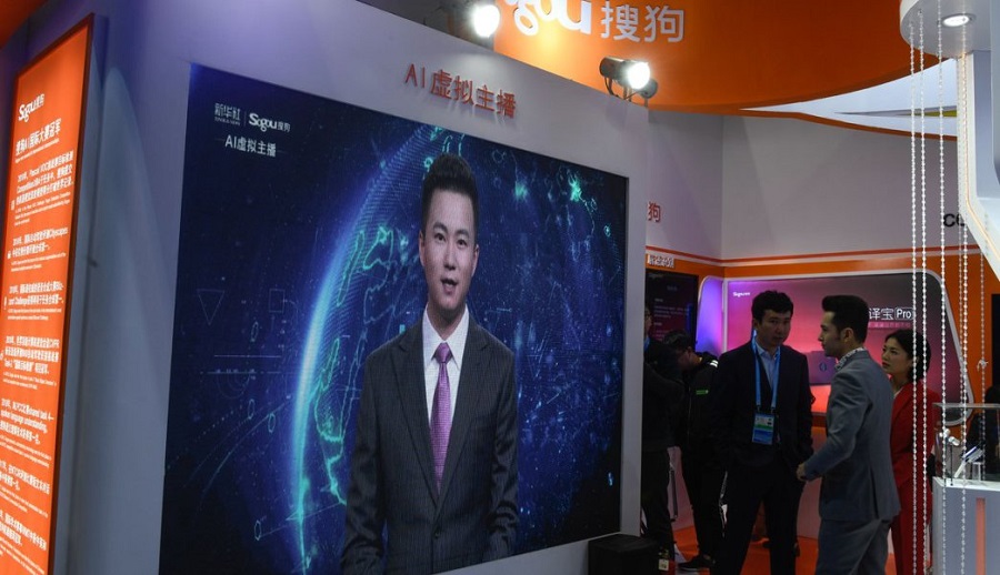 Una agencia de noticias crea unos presentadores con inteligencia artificial 2 presentador chino