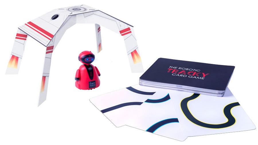 robotic card game tracky