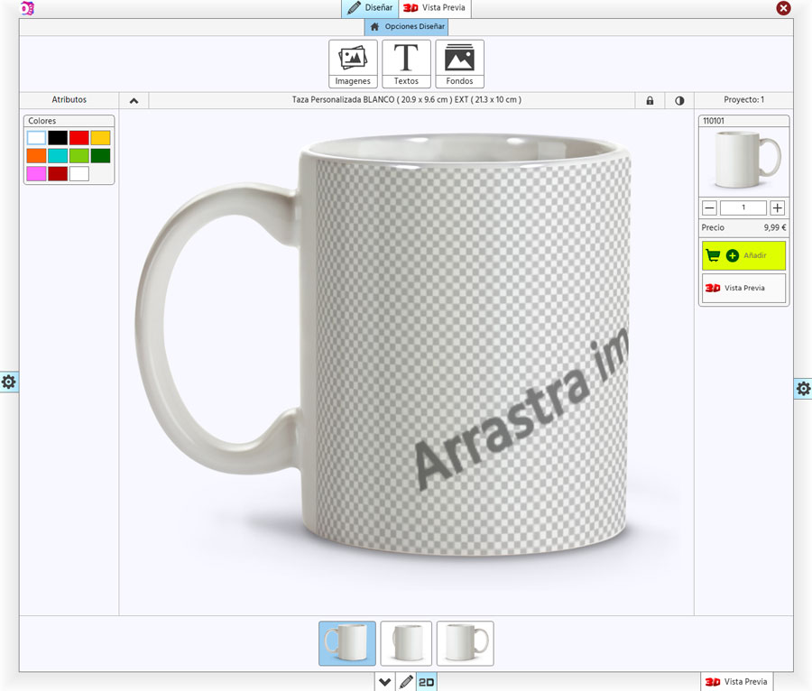 Cómo comprar tazas personalizadas por Internet para regalar estas Navidades 4 tazas personalizadas Octilus personalizador