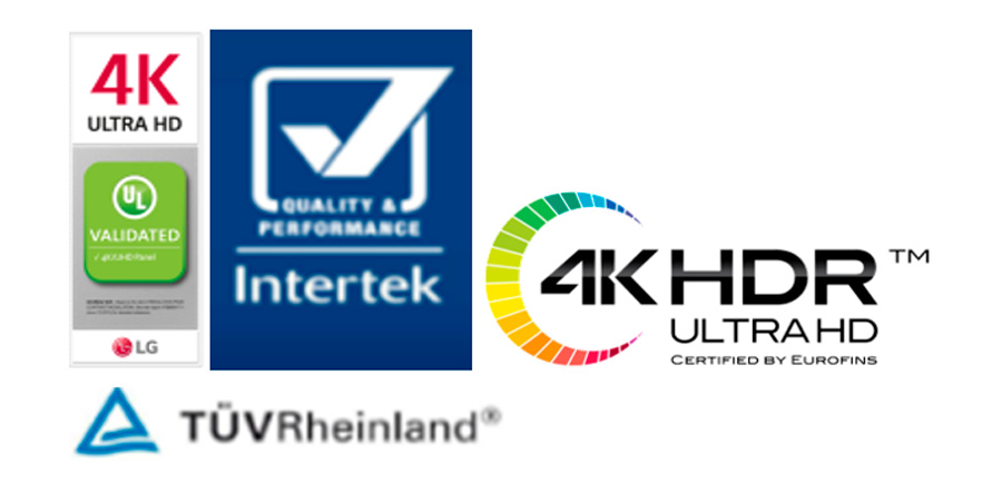 toda la verdad sobre las certificaciones 4K y el subpixel blanco certificaciones 4K