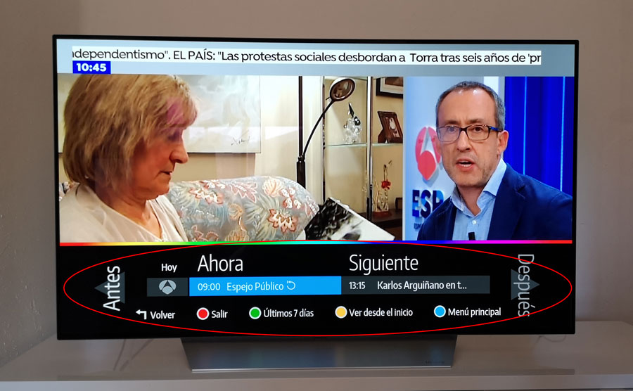 Todo lo que debes saber sobre LOVEStv, cómo verlo, opciones y programas 3 Todo lo que debes saber sobre LOVEStv menú inicial