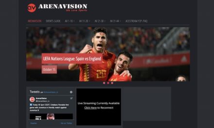 ArenaVision, cómo entrar a la web de deportes y fútbol P2P en España