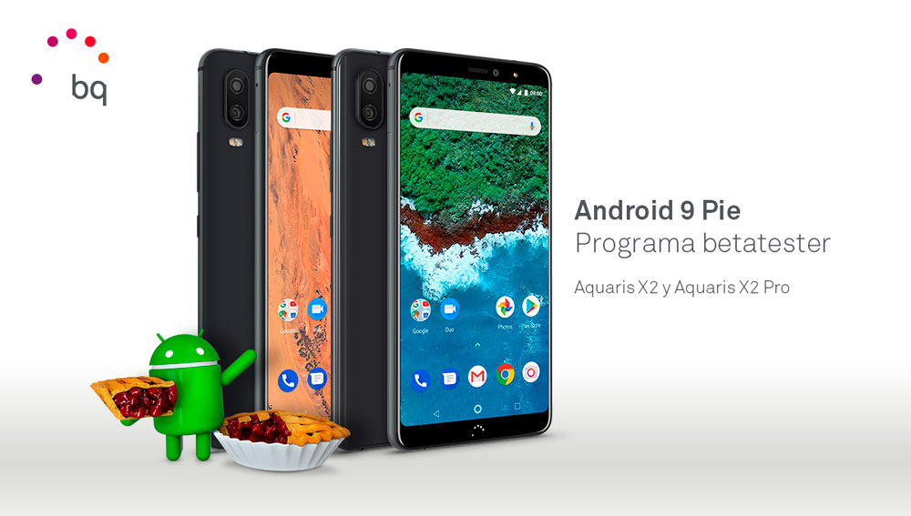 Cómo probar la beta de Android 9 Pie si tienes un BQ Aquaris X2 Pro o Aquaris X2