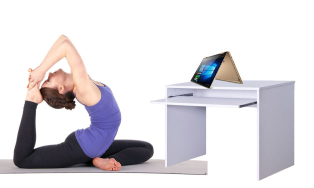 5 soluciones de Yoga para quienes se pasan el día delante del ordenador