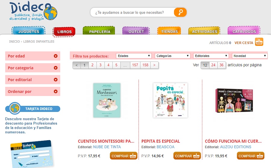 sol Pesimista artería 10 tiendas online para comprar libros para niños