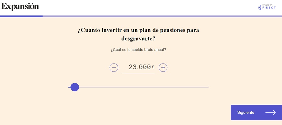 calculadora plan de pensiones