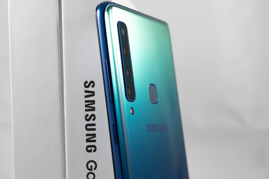 hemos probado Samsung Galaxy A9 2018 lateral