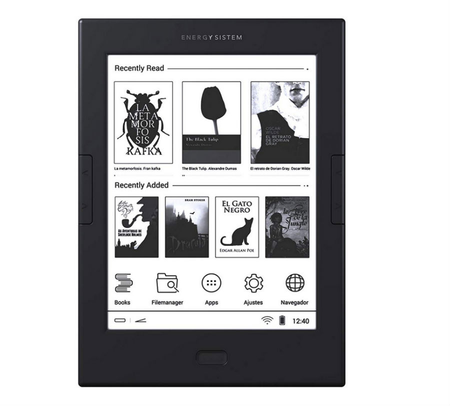 5 lectores de ebook que puedes comprar para regalar esta Navidad 4 Energy Sistem eReader Max