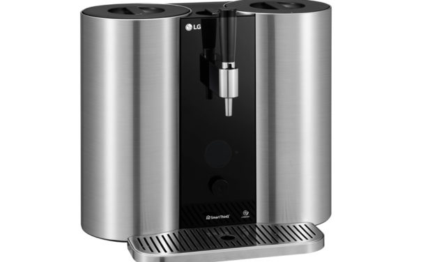 LG HomeBrew, maquina de cerveza artesanal con cápsulas