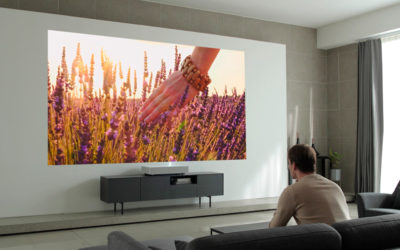 LG Smart Laser 4K, proyecta una pantalla de 120 pulgadas con solo 17 cm
