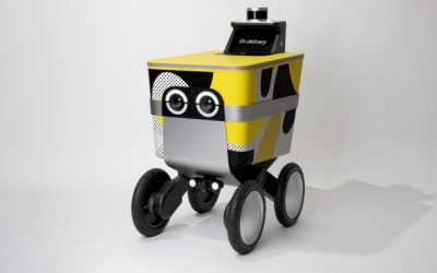 Así es el robot mensajero del futuro