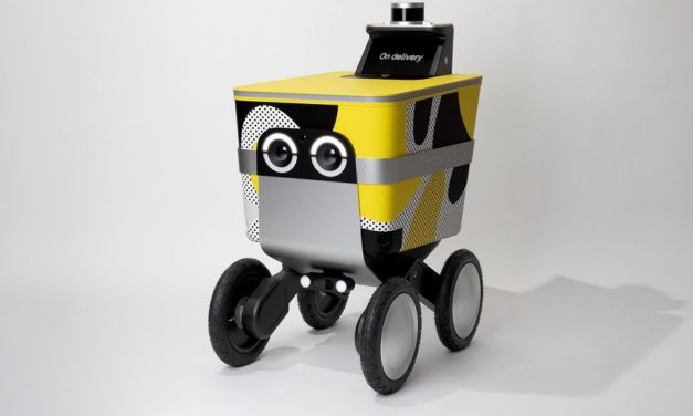 Así es el robot mensajero del futuro