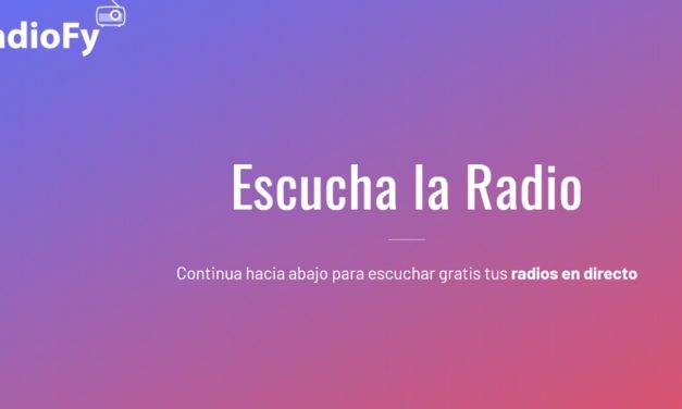 RadioFy, nueva web para escuchar radios españolas online
