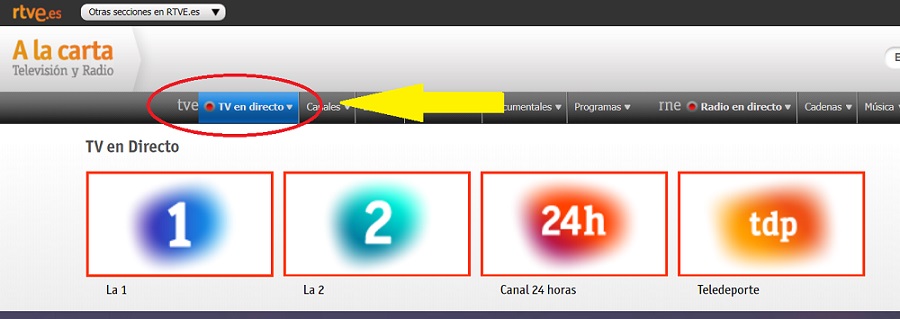 Cómo ver las Campanadas de Fin de Año 2018 por Internet 2 rtve a la carta