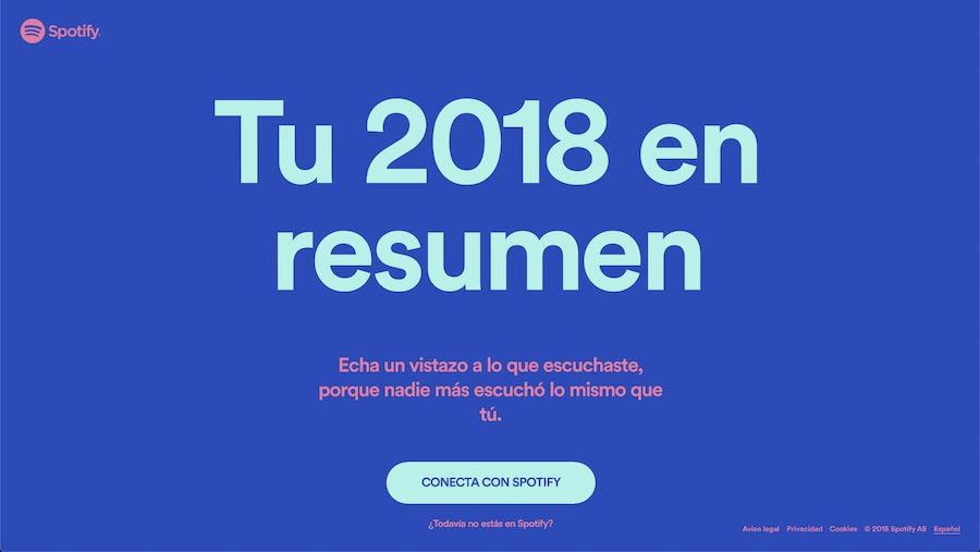 spotify wrapped 2018 1