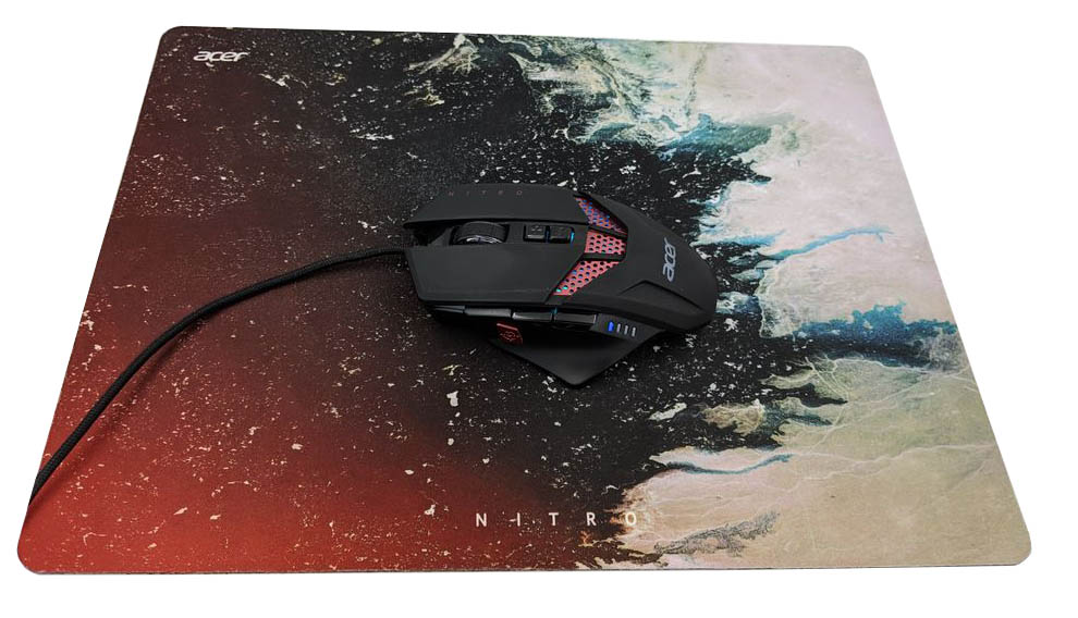 Acer-Nitro-Mouse completo con alfombrilla Nitro