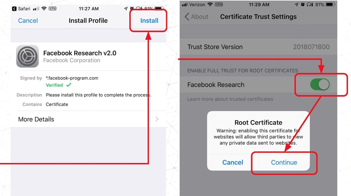 Facebook-Research-Install-Root-Certificate