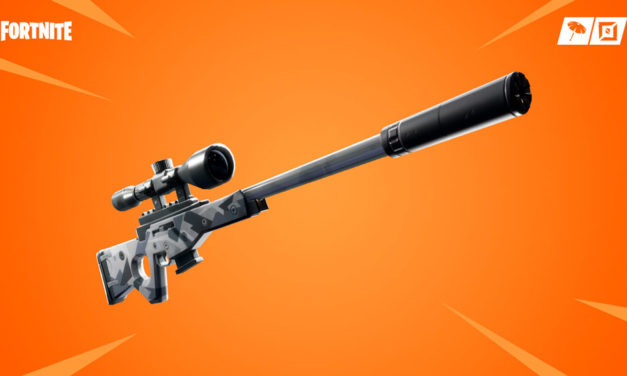 Así es el nuevo fusil de tirador con silenciador que llega a Fortnite