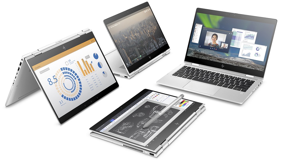 HP EliteBook x360 830 G5_Four Modes