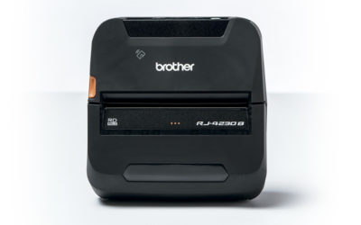 Brother RJ-4230B y RJ-4250WB, impresoras térmicas portátiles con Bluetooth
