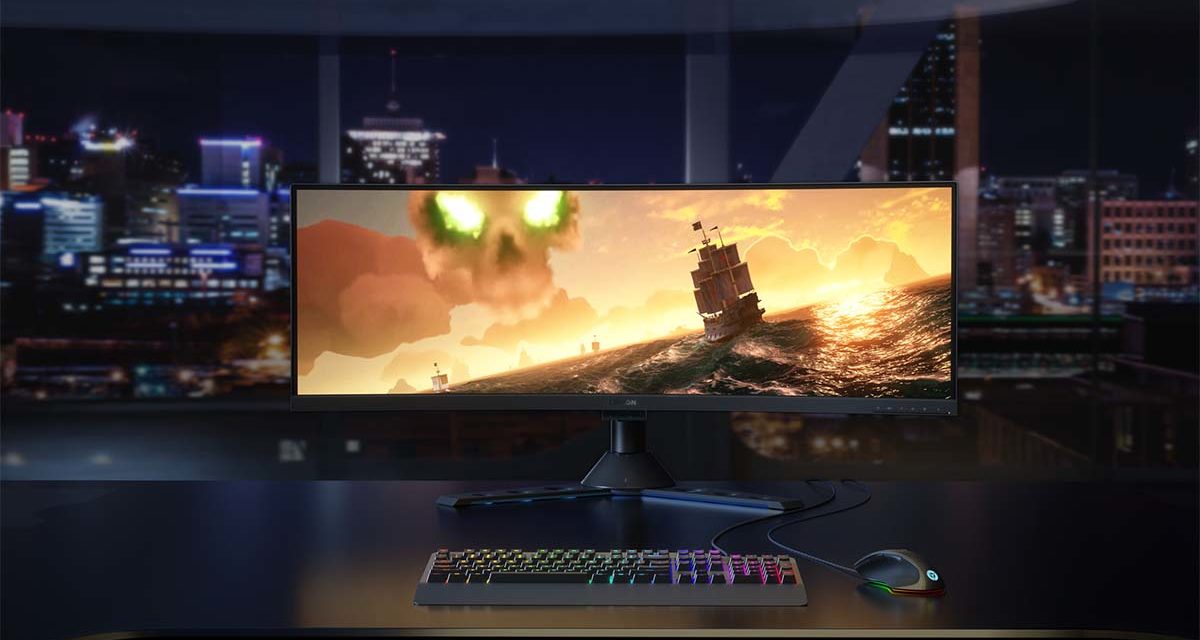 Lenovo Legion Y44w, monitor gaming ultra panorámico de 144 Hz