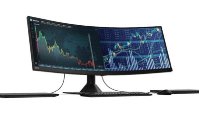 Lenovo ThinkVision P44w, monitor panorámico para acabar con la multipantalla