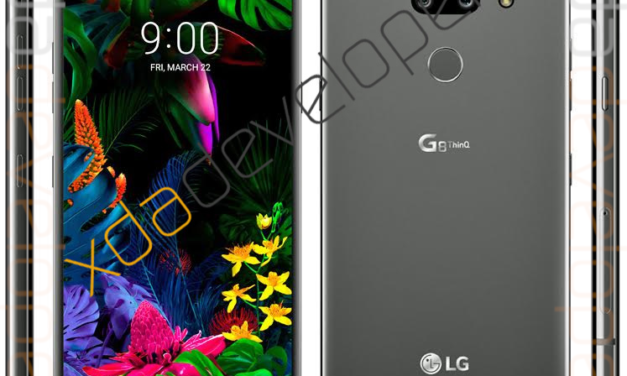 El diseño real del LG G8 aparece en la red