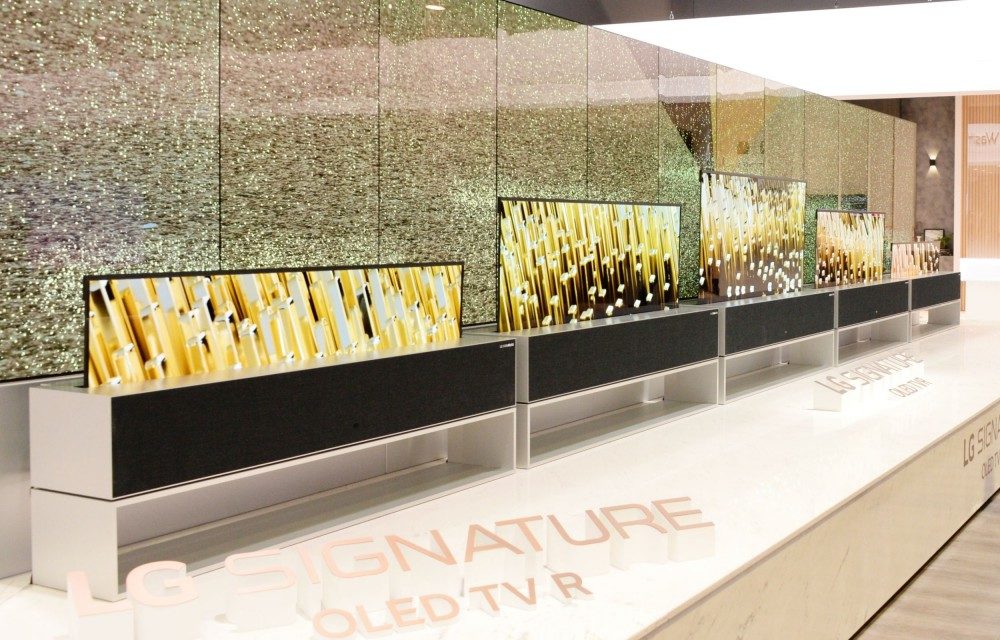 LG Signature OLED TV R, así es el televisor enrollable de LG que venderá este año
