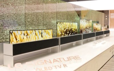 LG Signature OLED TV R, así es el televisor enrollable de LG que venderá este año