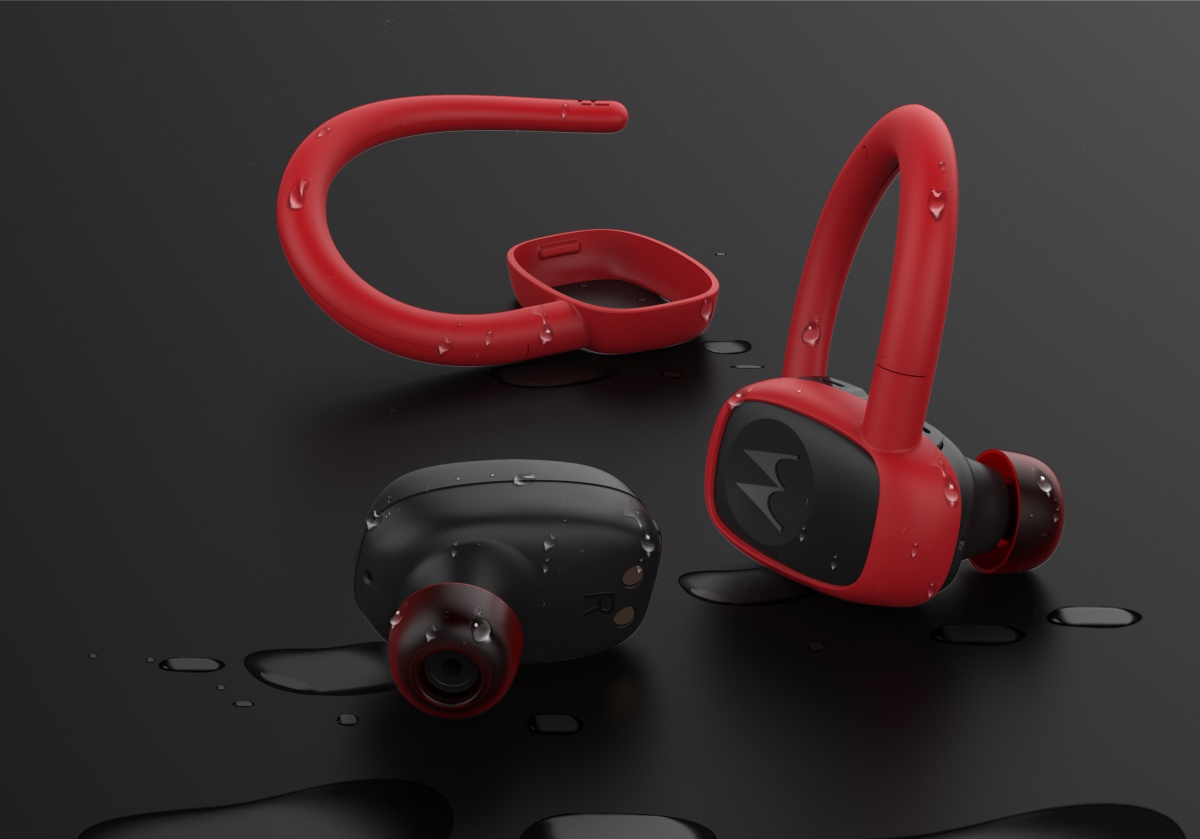 Motorola Stream Sport, auriculares deportivos compatible con Alexa