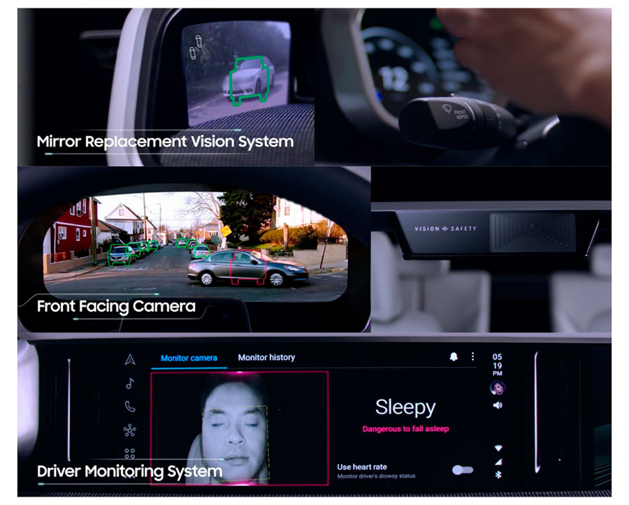 Digital Cockpit 2019, Samsung nos enseña el interior del coche del futuro 4 nuevo Digital Cockpit 2019 de Samsung seguridad