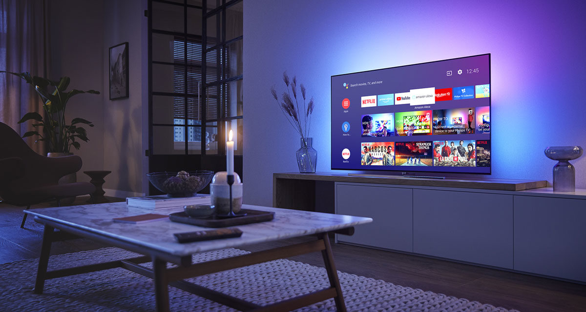 Los televisores Philips de 2019 incorporan Alexa y el Asistente de Google