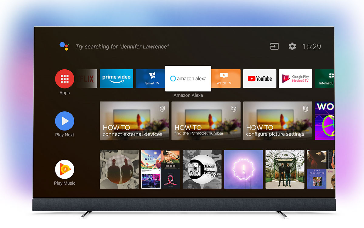 teles Philips 2019 tendrán Alexa y Asistente de Google condiciones Alexa