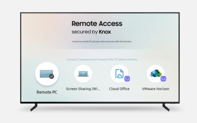 Los televisores Samsung 2019 incorporan la función Acceso Remoto