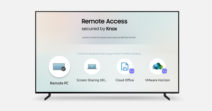 Los televisores Samsung 2019 incorporan la función Acceso Remoto