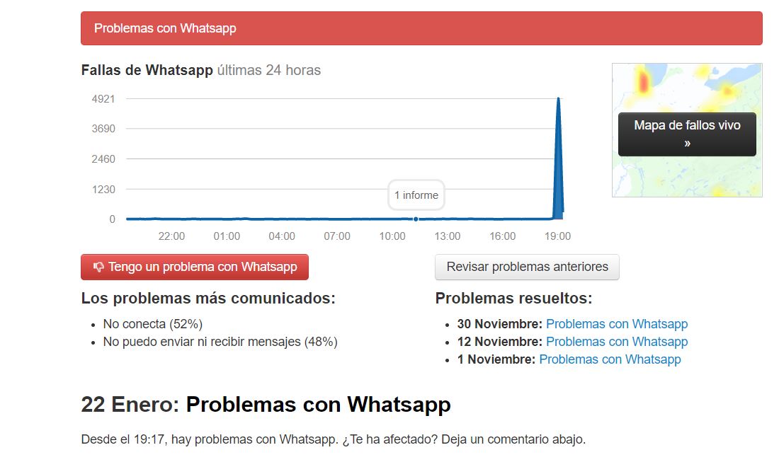 caida whatsapp