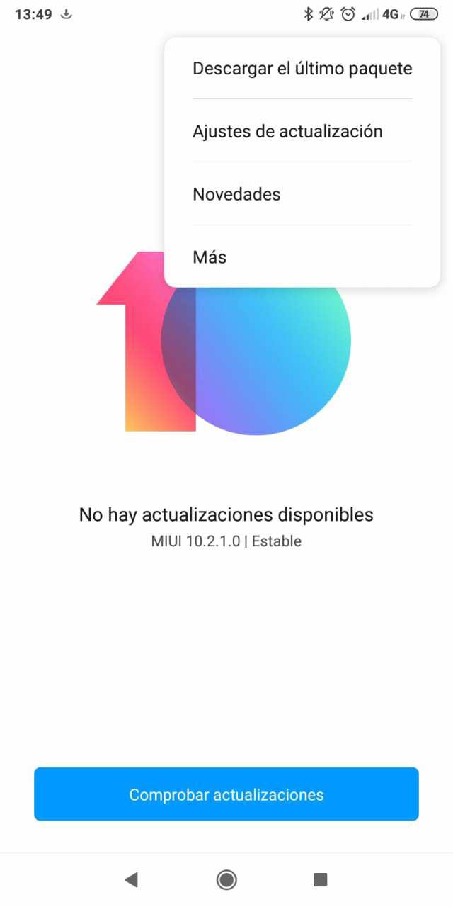 actualizar miui 10 xiaomi