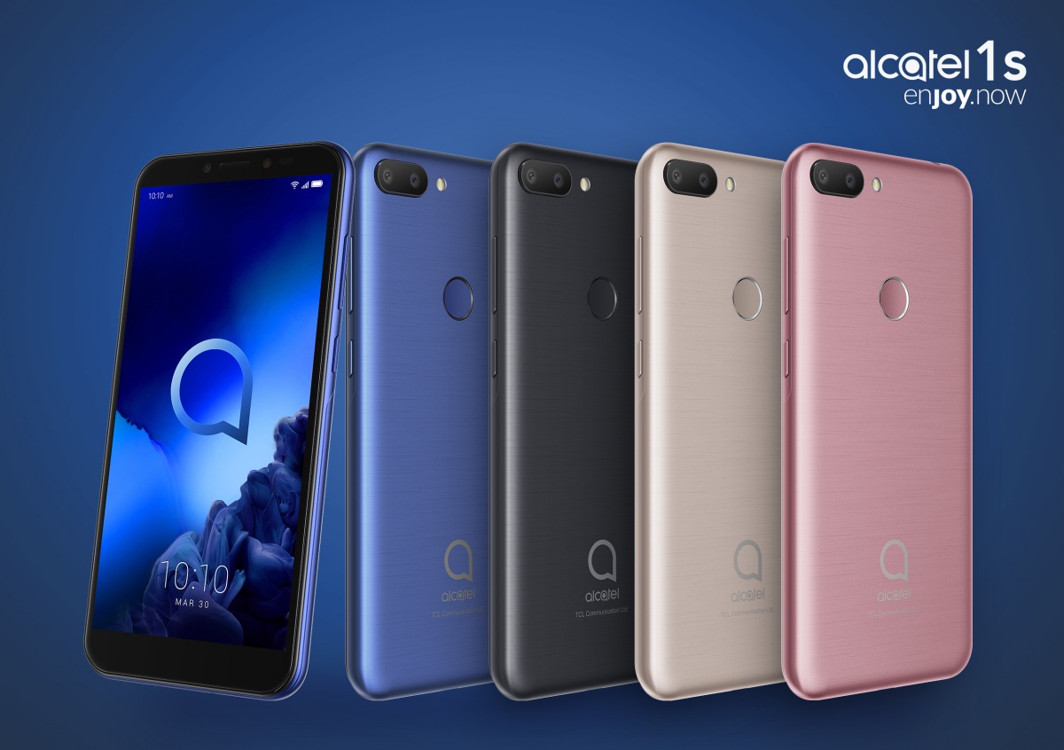 Alcatel 1S, cámara dual y pantalla panorámica en un móvil de gama baja