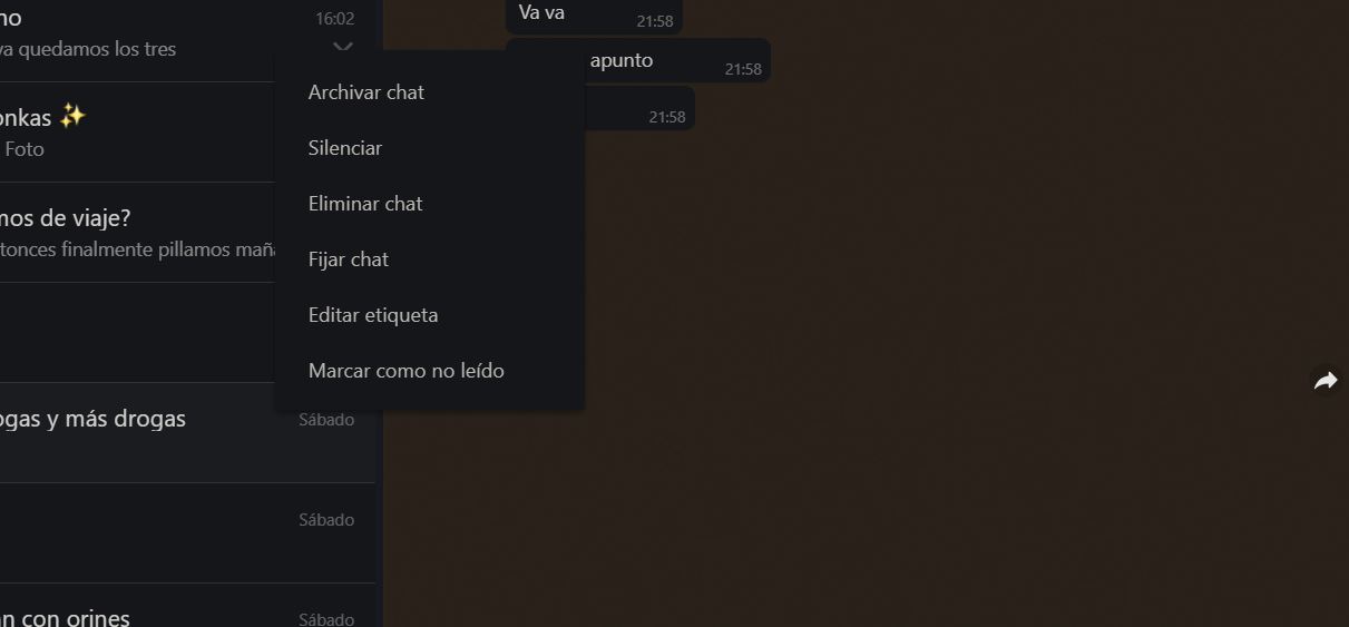 archivar chat