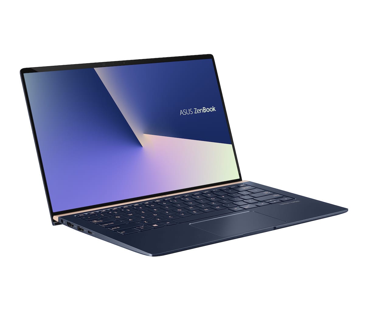 Asus ZenBook 15, 14 y 13, portátiles sin marcos y con teclado en el ratón 1