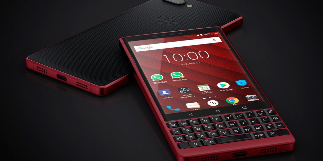 BlackBerry KEY2 Red Edition, móvil con teclado físico y mejoras de privacidad
