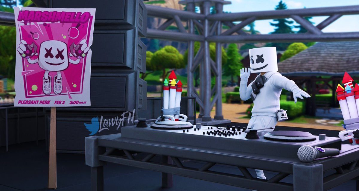 Cómo seguir en directo el concierto de Marshmello en Fortnite